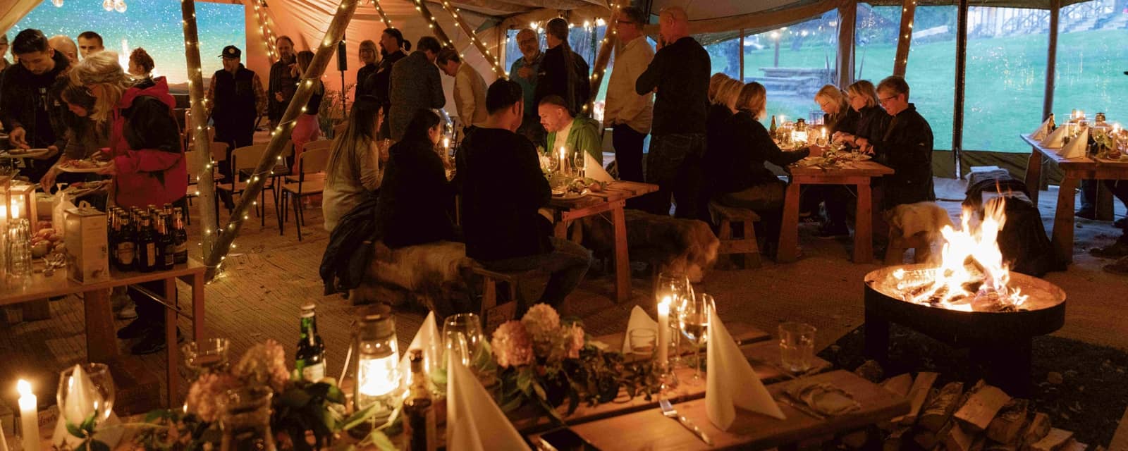 Firmenevents im Zelt