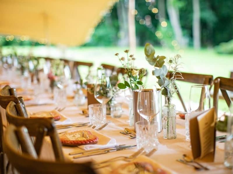 Feiern unterm Stretch Sternenzelt