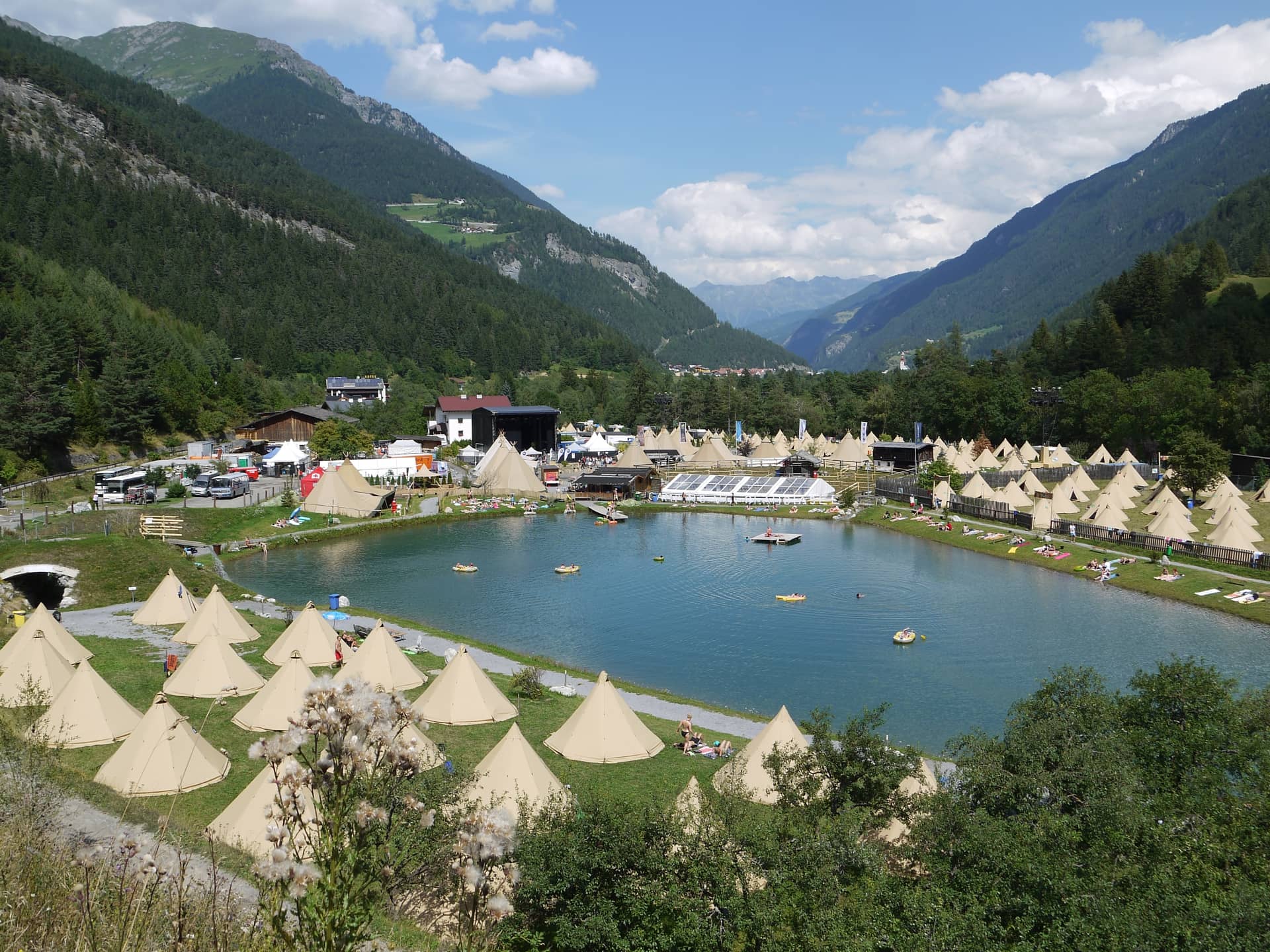 Das mobile Tipi Camp